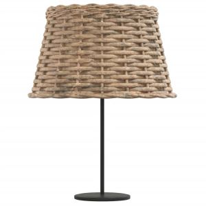 Абажур за лампа кафяв Ø38x23 см ракита