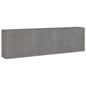 Градинска повдигната леха 280x40x80 см кортенова стомана