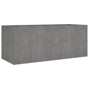 Градинска повдигната леха 200x80x80 см кортенова стомана