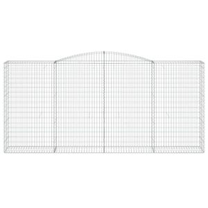 Габионни кошници арка 8 бр 400x50x180/200 см поцинковано желязо