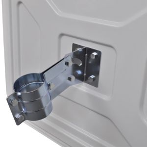 Изпъкнало пътно огледало, правоъгълно, 60х80 см, с рефлектори