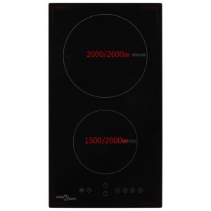 Индукционен плот с 2 котлона, сензорен контрол, 3500 W