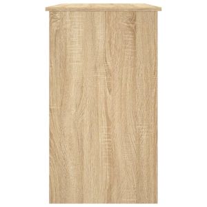 Бюро, дъб сонома, 90x45x76 см, инженерно дърво