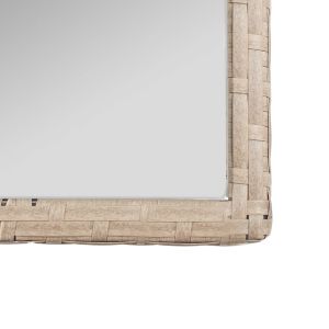 Градински комплект с възглавница, 4 части, бежов полиратан