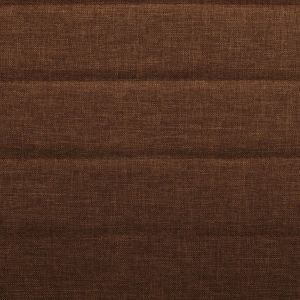 Трапезни столове, 2 бр, кафяви, текстил