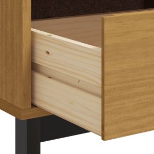 ТВ шкаф "FLAM" 110x40x50 см бор масив