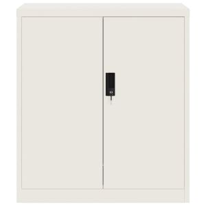 Шкаф за папки бял 79x40x90 см стомана