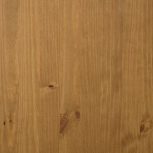 Висок шкаф със стъклени вратички FLAM 92x40x122,5 см бор масив