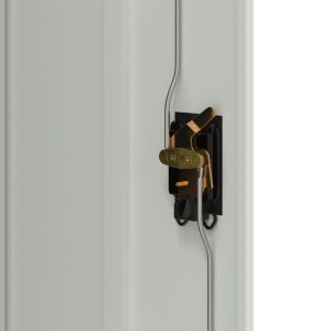 Шкаф за папки сив 90x40x105 см стомана