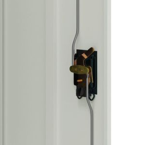 Шкаф за папки светлосив 90x40x70 см стомана