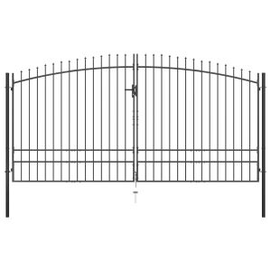Двойна оградна порта Woerden с копчест връх 400x249,5 см