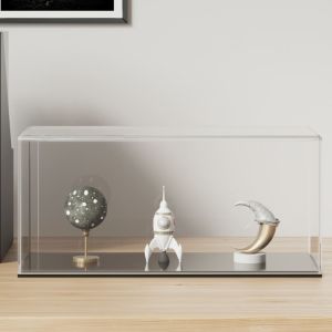 Кутия витрина, прозрачна, 30x15x14 см, акрил