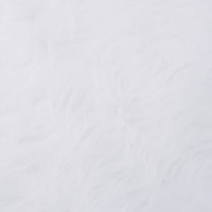 Коледна пола за елха, бяла, 150 см, изкуствена кожа