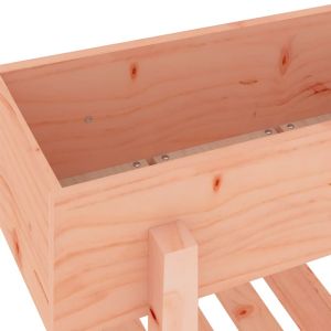 Градинско повдигнато легло, 101x30x69 см, дугласко дърво масив