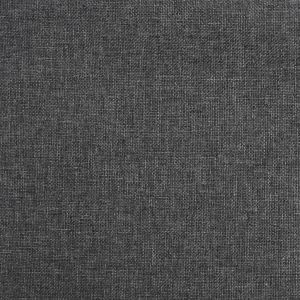 Бар табуретки, 2 бр, тъмносиви, текстил