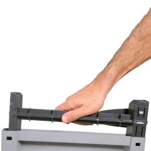 Пластмасов шкаф, 68x39x92 см