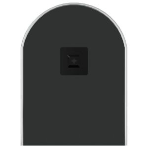 Стенно огледало сребро 60x25 см овално