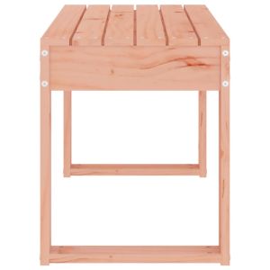 Градинска пейка 80x38x45 см масивна дугласка дървесина