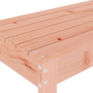 Градинска пейка 80x38x45 см масивна дугласка дървесина