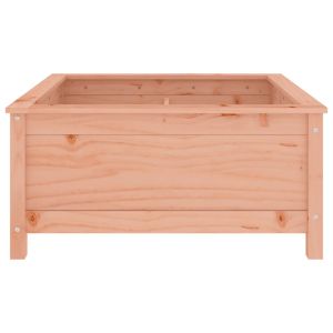 Градински сандък, 82,5x82,5x39 см, дугласко дърво масив