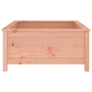 Градински сандък, 82,5x82,5x39 см, дугласко дърво масив