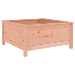 Градински сандък, 82,5x82,5x39 см, дугласко дърво масив