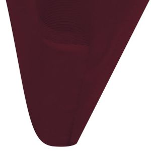 Покривни калъфи за столове, 100 бр, еластични, бордо