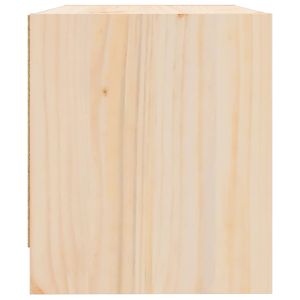 Нощно шкафче, 40x31x55,5 см, борово дърво масив