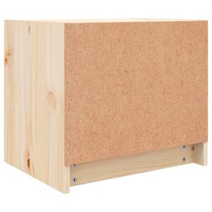 Нощно шкафче, 40x31x55,5 см, борово дърво масив