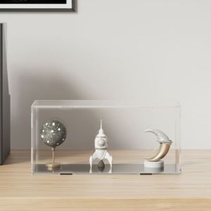 Кутия за показване, прозрачна, 24x12x11 см, акрил