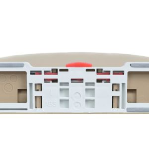 Тоалетна седалка плавно спускане бързо освобождаване бежова