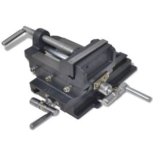 Ръчно задвижвано менгеме за пробиване, кръстосан ход, 78 мм