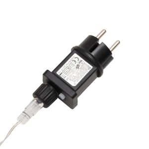 Коледна лампички, 10 LED, бели, 10 см