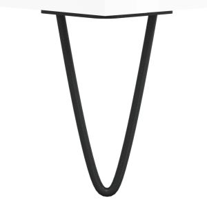 ТВ шкаф, бял гланц, 100x35x55 см, инженерно дърво