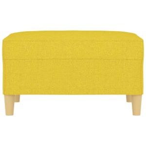Табуретка, светложълт, 70x55x41 см, Плат