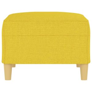Табуретка, светложълт, 70x55x41 см, Плат