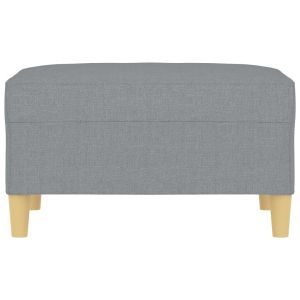 Табуретка, светлосива, 70x55x41 см, Плат