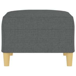 Табуретка, Тъмносив, 70x55x41 см, Плат