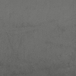 Табуретка, тъмносива, 60x50x41 см, микрофибърен плат