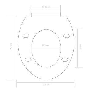 Тоалетна седалка, плавно затваряне, бърз монтаж/демонтаж, бяла