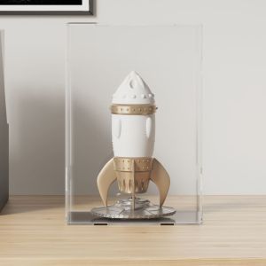 Кутия за показване, прозрачна, 17x12x25 см, акрил