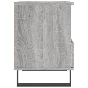 Нощни шкафчета 2 бр сив сонома 40x35x50 см инженерно дърво