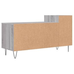 ТВ шкаф, сив сонома, 100x35x55 см, инженерно дърво
