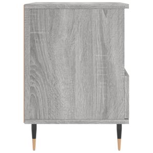 Нощни шкафчета 2 бр сив сонома 40x35x50 см инженерно дърво