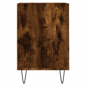 ТB шкаф, опушен дъб, 100x35x55 см, инженерно дърво