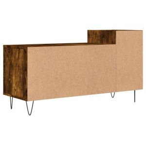 ТB шкаф, опушен дъб, 100x35x55 см, инженерно дърво