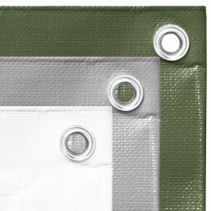 Брезент, 260 г/м², 3x6 м, сив, HDPE