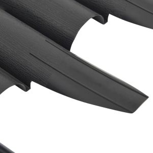 Градински кантове, 36 бр, антрацит, 10 м, полипропилен