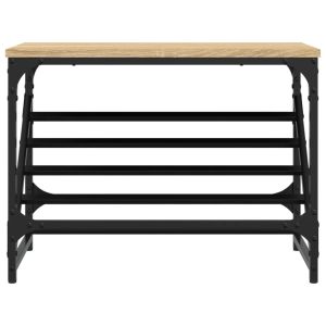 Шкаф за обувки, дъб сонома, 60x30x45 см, инженерно дърво