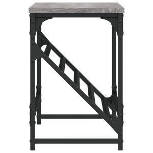 Етажерка за обувки, сив сонома, 90x30x45 см, инженерно дърво